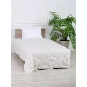 Одеяло евро «Овечья шерсть», размер 195x215 см, тик