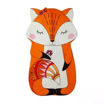 Одеяло-плед "Крошка Я" Лисичка 129*76 см, велюр, синтепон 100г/м2