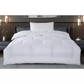 Одеяло, размер 195x215 см, цвет белый