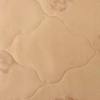 Одеяло «Верблюжья шерсть» 140х205 см, цвет МИКС