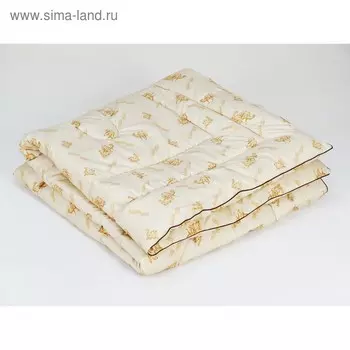 Одеяло всесезонное, размер 172 205 см, верблюжья шерсть