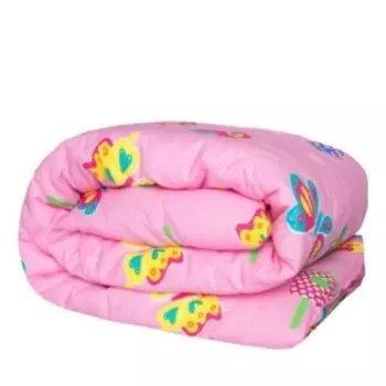 Одеяло зимнее «Бабочки», размер 140x205 см, 200 гр