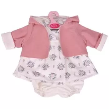 Одежда для кукол и пупсов 40-45 см, куртка с капюшоном, платье, трусики