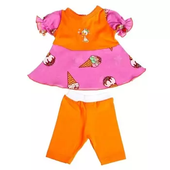 Одежда для кукол «Платье и бриджи» , МИКС