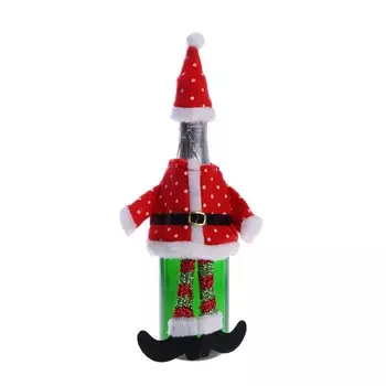 Одежда на бутылку «Дед Мороз»