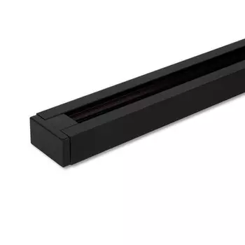 Однофазный шинопровод, 1 м Elektrostandard, Track Rail BK Surface, 1000х34х19 мм, цвет чёрный