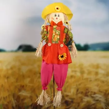 Огородное пугало, h=110 см, МИКС, Greengo