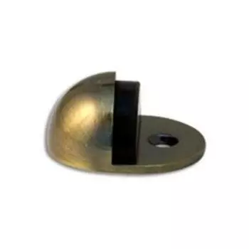 Ограничитель дверной "Апекс" круглый DS-0002-AB, цвет бронза