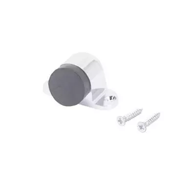 Ограничитель дверной "Стандарт" 8501 CP, пушка, цвет хром