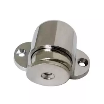 Ограничитель MARLOK 08.11.02, напольный, магнит, H=24 мм, цвет хром