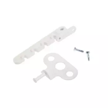 Ограничитель открывания окна ТУНДРА PRO, белый