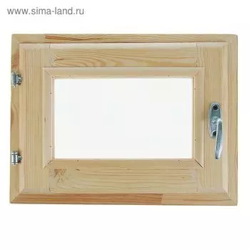 Окно, 3040см, двойное стекло, с уплотнителем, из хвои