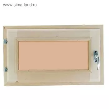 Окно, 3050см, двойное стекло, тонированное, из липы