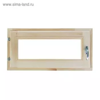 Окно, 3060см, однокамерный стеклопакет, из липы