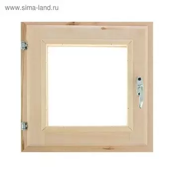 Окно, 4040см, двойное стекло, с уплотнителем, из липы