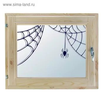 Окно, 4060см, "Паучок", однокамерный стеклопакет