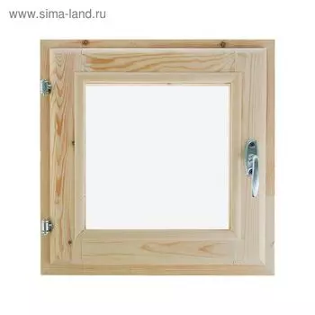 Окно, 4040см, двойное стекло, из хвои