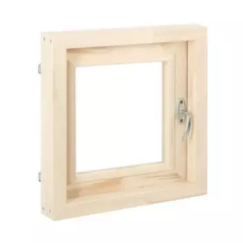 Окно, 4040см, двойное стекло ЛИПА, наружнее открывание