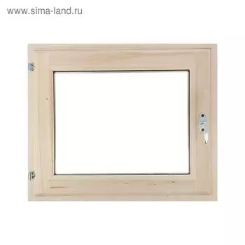 Окно, 5060см, однокамерный стеклопакет, с уплотнителем, из липы