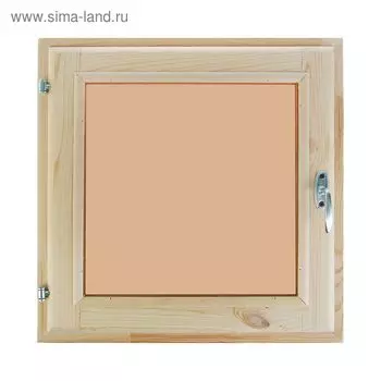 Окно, 5050см, двойное стекло, тонированное, из хвои