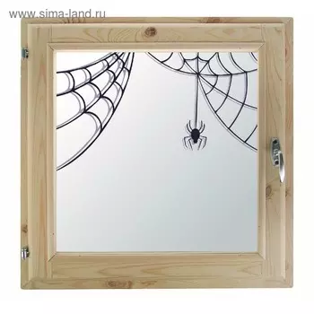 Окно, 6060см, "Паучок", однокамерный стеклопакет