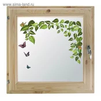 Окно, 6070см, "Весна", однокамерный стеклопакет, с уплотнителем