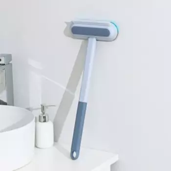 Щётка для окон Raccoon, длина 44 см, велюровая насадка 18.26.5 см, щётка для одежды 18.22 см, пластиковая щётка 214.5 см, силиконовый сгон 18.2 см