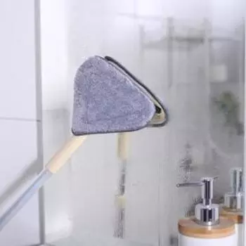 Щётка для окон Доляна, алюминиевая телескопическая ручка 59(89) см, насадка из микрофибры 1212 см, МИКС