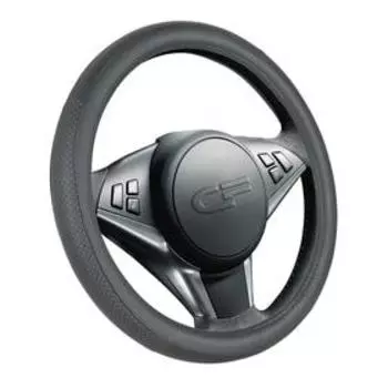 Оплетка Day, экокожа, черный