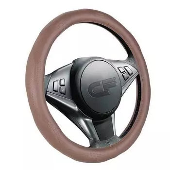 Оплетка Lake, экокожа, коричневый