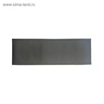 Оплетка на руль со шнуровкой, гладкая экокожа, чёрный, размер L