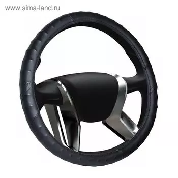 Оплетка на руль ВАЗ 2108-15 винил, чёрная