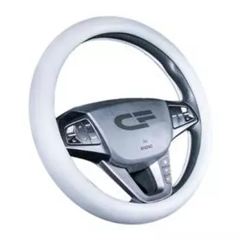 Оплетка Platinum, экокожа,темно-серый