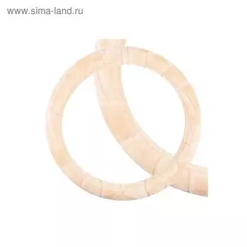 Оплетка Skyway, ECO, искусственный мех, размер M, бежевая, S01107017