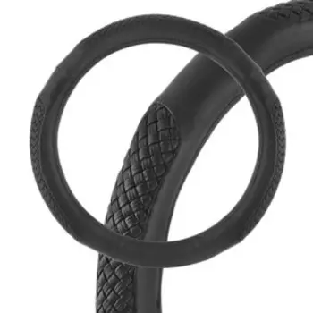 Оплетка Skyway Modern-6, размер L, черный, экокожа