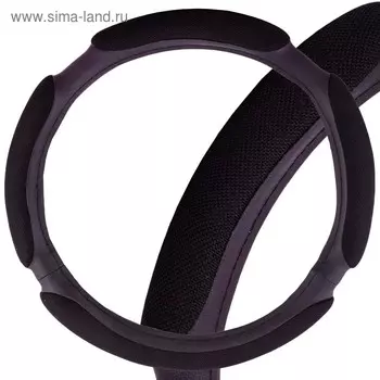 Оплетка Skyway Sponge grid, размер M, экокожа, черный