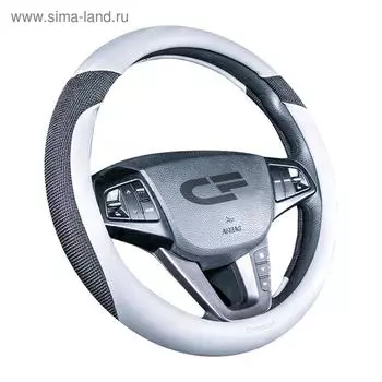 Оплетка Urban, экокожа-твид, серый/черный