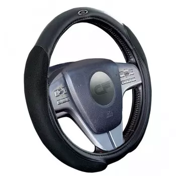 Оплётка на руль "DELUX", черная