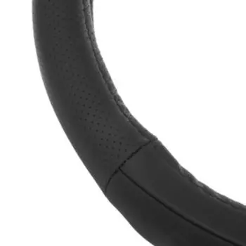 Оплётка на руль Lavita 26-В317-1 размер М, кожаная, черная