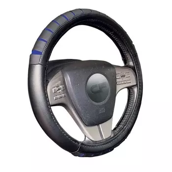 Оплётка на руль "SPACE", синяя