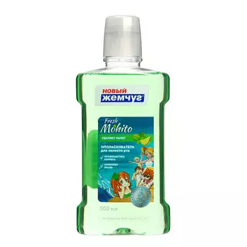 Ополаскиватель для полости рта Новый Жемчуг "Мохито", 500 мл