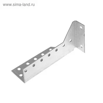 Опора балки правая ТУНДРА krep, 76х140х25х2 мм, в упаковке 25 шт.