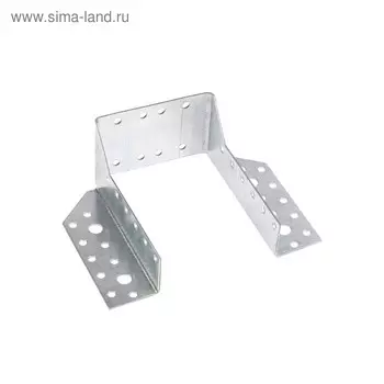 Опора бруса раскрытая ТУНДРА krep, 100х140х76х2 мм, в упаковке 10 шт.