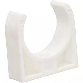 Опора "CTM" ПЛАСТ CPPC0040, полипропиленовая, d=40 мм, белая