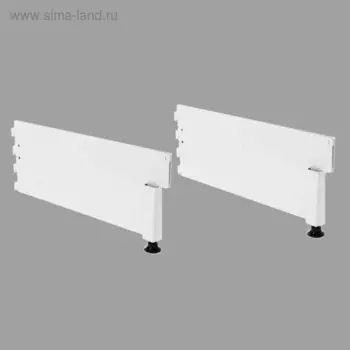 Опора для стеллажа, 50 см, белая