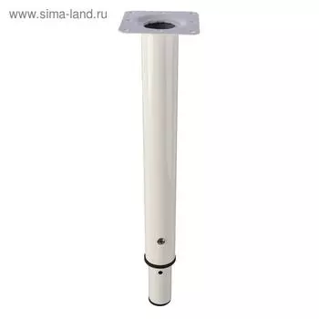 Опора для стола регулируемая детская, D 40/32, группа 00-3, Белая