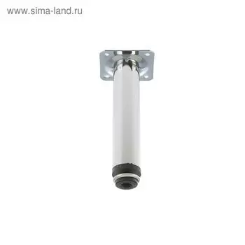 Опора круглая, d=30 мм, H=150, цвет хром