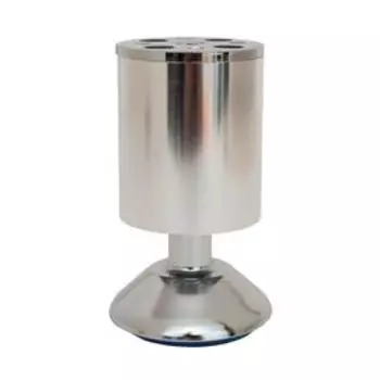 Опора мебельная 10.03.02 587АА (50х100мм), цвет хром