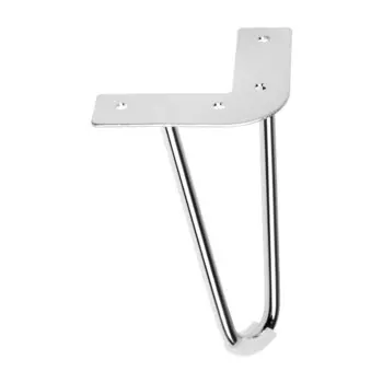 Опора мебельная CAPPIO OP06, h=150 мм, d=8 мм, 11х11 мм, цвет хром