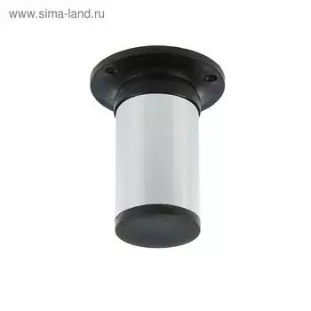 Опора регулируемая, d=50 мм, H=100-120 мм, цвет хром